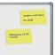 Блок самоклеящийся (стикеры), BRAUBERG, НЕОНОВЫЙ, 76х51 мм, 90 листов, желтый, 122699 - 2