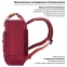 Рюкзак BRAUBERG FRIENDLY молодежный, бордовый, 37х26х13 см, 270090 - 2