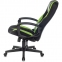 Кресло компьютерное ZOMBIE-9/BL+SD, подушка, экокожа/ткань, черное/зеленое, 1583709 - 6
