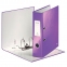 Папка-регистратор LEITZ, механизм 180°, покрытие пластик, 80 мм, фиолетовая, 10101268 - 5