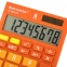Калькулятор настольный BRAUBERG ULTRA-08-RG, КОМПАКТНЫЙ (154x115 мм), 8 разрядов, двойное питание, ОРАНЖЕВЫЙ, 250511 - 4