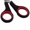 Ножницы ОФИСМАГ "Soft Grip", 140 мм, резиновые вставки, черно-красные, 3-х сторонняя заточка, 236454 - 4