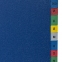 Разделитель пластиковый BRAUBERG, А4, 20 листов, алфавитный А-Я, оглавление, цветной, РОССИЯ, 225615 - 4