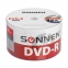 Диски DVD-R SONNEN 4,7 Gb 16x Bulk (термоусадка без шпиля), КОМПЛЕКТ 50 шт., 512574 - 2