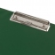 Папка-планшет BRAUBERG, А4 (340х240 мм), с прижимом и крышкой, картон/ПВХ, РОССИЯ, зеленая, 228340 - 4