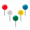 Силовые кнопки-гвоздики BRAUBERG, цветные (шарики), 50 шт., в картонной коробке, 221550 - 4