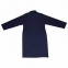 Халат технолога женский синий, смесовая ткань, размер 48-50, рост 158-164, плотность ткани 200 г/м2, 610775 - 2