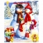 Пакет подарочный новогодний 26,5x12,7x33 см ЗОЛОТАЯ СКАЗКА "Snowman", глиттер, 608232 - 1