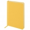 Ежедневник недатированный МАЛЫЙ ФОРМАТ А6 (100x150 мм) BRAUBERG "Select", балакрон, 160 л., желтый, 111684 - 2