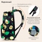 Рюкзак BRAUBERG DREAM универсальный с карманом для ноутбука, эргономичный, "Avocado", 42х26х14 см, 270769 - 4