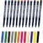 Ручки капиллярные (линеры) 12 ЦВЕТОВ CENTROPEN "Happy Liner", линия письма 0,3 мм, 2521/12, 2 2521 1202 - 1