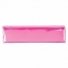 Пенал-косметичка ЮНЛАНДИЯ, мягкий, полупрозрачный "Glossy", розовый, 20х5х6 см, 228984 - 5