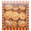 Печенье бисквитное СЕМЕЙКА ОЗБИ, с апельсином в белой глазури, 400 г, картонная коробка, ш/к 44395, 1279 - 1
