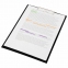 Доска-планшет STAFF "EVERYDAY" с прижимом А4 (225х316 мм), картон/бумвинил, РОССИЯ, черная, 229051 - 4