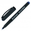Ручка-роллер CENTROPEN, СИНЯЯ, трехгранная, корпус черный, узел 0,7 мм, линия письма 0,6 мм, 4665, 3 4665 0106 - 1