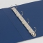 Папка на 4 кольцах BRAUBERG, картон/ПВХ, 35 мм, синяя, до 250 листов (удвоенный срок службы), 221484 - 4