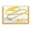 Бейдж школьника горизонтальный (55х90 мм), на ленте со съемным клипом, ЖЕЛТЫЙ, BRAUBERG, 235764 - 7