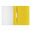 Скоросшиватель пластиковый STAFF, А4, 100/120 мкм, желтый, 225731 - 1