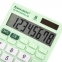 Калькулятор настольный BRAUBERG ULTRA PASTEL-08-LG, КОМПАКТНЫЙ (154x115 мм), 8 разрядов, двойное питание, МЯТНЫЙ, 250515 - 4