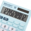 Калькулятор настольный BRAUBERG ULTRA PASTEL-12-LB (192x143 мм), 12 разрядов, двойное питание, ГОЛУБОЙ, 250502 - 4