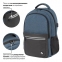 Рюкзак BRAUBERG URBAN универсальный, с отделением для ноутбука, USB-порт, Denver, синий, 46х30х16 см, 229893 - 1