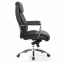 Кресло из натуральной кожи BRABIX PREMIUM "Phaeton EX-502", хром, черное, 530882 - 2