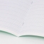 Тетрадь 12 л. BRAUBERG КЛАССИКА NEW частая косая линия с дополнительной горизонтальной, обложка картон, ЗЕЛЕНАЯ, 105693 - 3