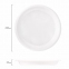 Одноразовые тарелки плоские, КОМПЛЕКТ 100 шт., пластик, d=220 мм, СТАНДАРТ, белые, ПП, холодное/горячее, LAIMA, 602649 - 5