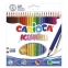 Карандаши цветные акварельные CARIOCA "Acquarell", 24 цвета, шестигранные, заточенные, 42858 - 1