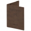 Обложка для паспорта с карманами и резинкой, мягкая экокожа, "PASSPORT", коричневая, BRAUBERG, 238204 - 1