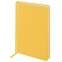 Ежедневник недатированный А5 (138x213 мм) BRAUBERG "Select", балакрон, 160 л., желтый, 111662 - 2
