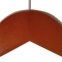 Вешалка-плечики, размер 48-50, деревянная, анатомическая, перекладина, цвет вишня, BRABIX "Люкс", 601164 - 3