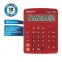 Калькулятор настольный BRAUBERG EXTRA-12-WR (206x155 мм), 12 разрядов, двойное питание, БОРДОВЫЙ, 250484 - 1