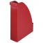 Лоток вертикальный для бумаг LEITZ "Plus", ширина 78 мм, красный, 24760025 - 1