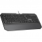 Клавиатура проводная DEFENDER Oscar SM-600 Pro, USB, 104 клавиши + 12 дополнительных клавиш, мультимедийная, черная, 45602 - 2