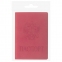 Обложка для паспорта STAFF, мягкий полиуретан, "ГЕРБ", красная, 237612 - 5