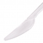 Нож одноразовый пластиковый 180 мм, прозрачный, КОМПЛЕКТ 50 шт., ЭТАЛОН, БЕЛЫЙ АИСТ, 607843 - 2