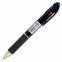 Ручка многоцветная шариковая автоматическая MULTICOLOR 4 ЦВЕТА, 0,7 мм, корпус ассорти, BRAUBERG, 143936 - 1