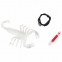 Светящаяся (неоновая) игрушка скорпион ЮНЛАНДИЯ, красный, длина 10,5 см, 662602 - 4