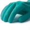 Перчатки нитриловые MANIPULA "Дизель", хлопчатобумажное напыление, размер 9 (L), зеленые, N-F-06 - 1