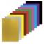 Цветная бумага А4 2-сторонняя офсетная ВОЛШЕБНАЯ, 16 листов 10 цветов, на скобе, BRAUBERG, 200х275 мм, "Единорог", 129922 - 1