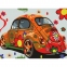 Картина по номерам 40х50 см, ОСТРОВ СОКРОВИЩ "Автомобиль", на подрамнике, акриловые краски, 3 кисти, 662497 - 1