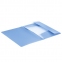 Папка на резинках BRAUBERG "Office", голубая, до 300 листов, 500 мкм, 228078 - 6