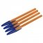 Ручки шариковые BIC "Orange Original Fine", НАБОР 4 шт., СИНИЕ, узел 0,8 мм, линия письма 0,3 мм, пакет, 8308521 - 1