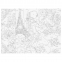 Картина по номерам А3, ОСТРОВ СОКРОВИЩ "ПАРИЖ", С АКРИЛОВЫМИ КРАСКАМИ, картон, кисть, 661622 - 4