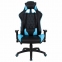 Кресло компьютерное BRABIX "GT Master GM-110", две подушки, экокожа, черное/голубое, 531928 - 6