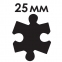 Дырокол фигурный "Пазл", диаметр вырезной фигуры 25 мм, ОСТРОВ СОКРОВИЩ, 227163 - 6