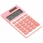 Калькулятор карманный BRAUBERG PK-608-PK (107x64 мм), 8 разрядов, двойное питание, РОЗОВЫЙ, 250523 - 5