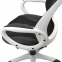 Кресло офисное BRABIX PREMIUM "Genesis EX-517", пластик белый, ткань/экокожа/сетка черная, 531573 - 6