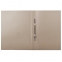Скоросшиватель картонный BRAUBERG, плотный картон, белый, до 200 листов, 127821 - 1